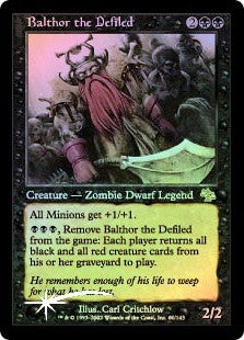 バルソー　汚らわしき者バルソー Balthor the Defiled FOIL Foil】(462)《汚らわしき者バルソー/Balthor the Defiled》[SLD