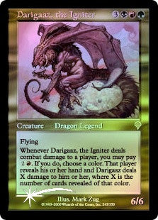 マジック：ザ・ギャザリング MTG Darigaaz the Igniter foil FOIL Darigaaz, the Igniter | MtG Magic Invasion | English