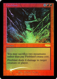 Fireblast (FNM Foil)