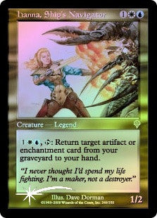 Hanna, Ship's Navigator