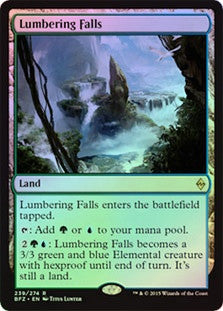Lumbering Falls