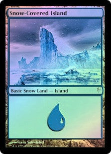 Snow-Covered Island