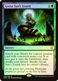 Green Sun's Zenith