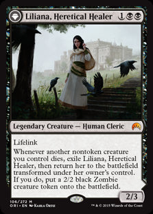Liliana, Heretical Healer | Liliana, Defiant Necromancer