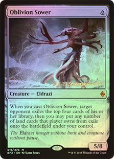 Oblivion Sower (Prerelease Foil)